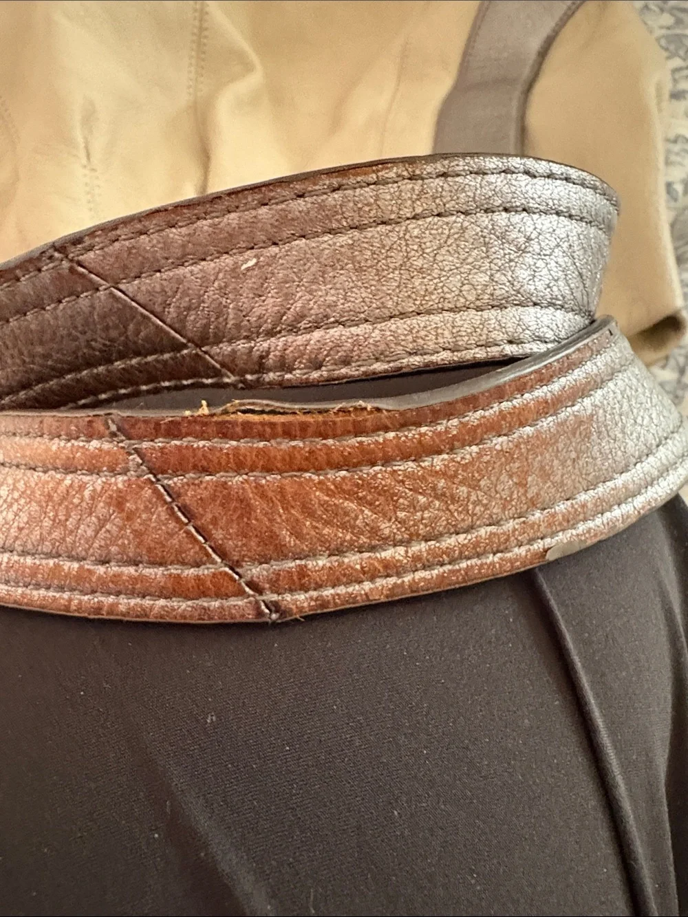 B. Makowsky Leather Hobo Bag